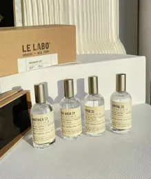 Le Labo perfume gift set Santal 33 BERAMOTE 22 THE NOIR 29 ROSE 31 4pcsx30ml fragrance unisex perfume body mist in stok fast ship2681144