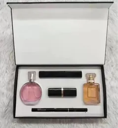 Top 5 в 1 Makeup Gift Set Perfume Cosmetics Collection Mascara Parfum Parfum Parfum Kit6706277