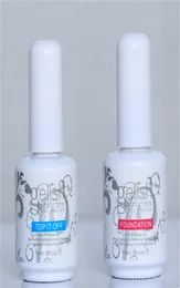 Gelish Base Coat Foundation Soak Off Nail Gel Polish For Nail Art Gel Lacquer LED UV Harmony Top Coat Drop1694937