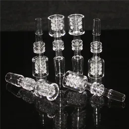 Hookahs Diamond Knot Insert Quartz Enail Banger Nail With 10mm 14mm Male Joint Dab Tools Quartz Tip Nails For 20mmOD Coil Heater Glass Ash Catchers