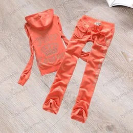 Juicy Tracksuit Womens 2-Piece Set: Long Sleeve Hoodie, Drawstring