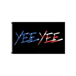 Yee Yee American Flag dubbele gestikte vlag 3x5 ft banner 90x150cm feestcadeau 100D gedrukt verkopen4545749