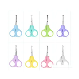 Party Favor Infant Nail Scissors Long Mouth Nailscissors Babys Nails Clippers Safety Care Round Head T9I002047 Drop Delivery Home Ga Dhtxn