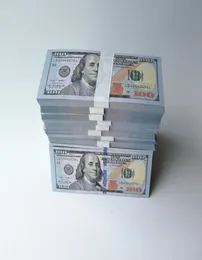 50 Size USA Dollars Party Supplies Prop Money Movie Banknote Paper Novely Toys 1 5 10 20 50 100 Dollar Valuta Fake Money Child4973375
