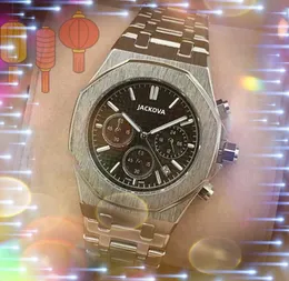 tutto il crimine atmosfera classica movimento al quarzo orologio 42mm affari svizzera calendario da uomo di fascia alta super president orologi relojes de lujo para hombre