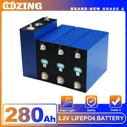 4/8/16/32 st. Klass A 3.2V batteri 280Ah Battery laddningsbart LifePo4 -batteri för RV -båtsol EU US -tullfri
