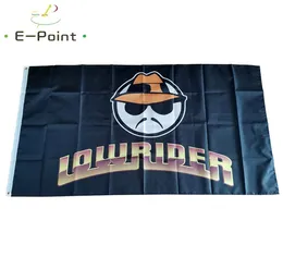 Lowrider Auto Vlag 35ft 90cm150cm Polyester vlaggen Banner decoratie vliegende huis tuin Feestelijke gifts6343240