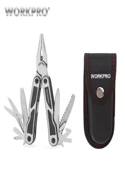 WorkPro 15 in 1 Multi -Plier Edelstahl Multitool Draht Stripper Crimping Werkzeugmesser Kabelschneider2320950