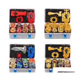 Spinning Top Gold Takara Tomy Launcher Beyblade Burst Arean Bayblades Bables Set Box Bey Blade Toys For Child Metal Fusion Gift Lj20 Dhpbn