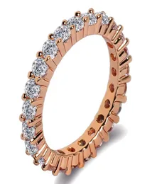 Чуконг Топ продает обручальные кольца Простые модные украшения 925 Стерлинговая серебряная заполнение 3 -миллиметрового круглого разреза