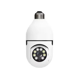 New 360 Wifi Panorama Camera Bulb Panoramic Night Vision Two Way Audio Home Security Video Surveillance Fisheye Lamp Wifi Cameras