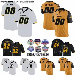 NCAA Missouri Tigers Football College 32 Nick Bolton Jersey 21 Ish Witter 6 JMON MOORE 34 Sheldon Richardson 84 Emanuel Hall 4 Jonathan Nance All Stitcheded