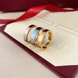 Pierścień biżuterii Pierścieny Pierścieny Moda Tytan Stalowa złota srebrna róża południowoamerykański styl prezent rocznica gold folde plated męskie biżuteria dla kochanków 2022