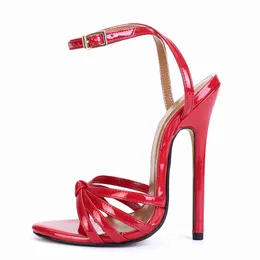 Hohe dünne Sandalen Sommer SDTRFT Party 2021 15 cm Heels Schuhe Peep Schnalle Open Tobe Pumps Plus Size 45 46 47 48 Sandalia Mujer T230103 793