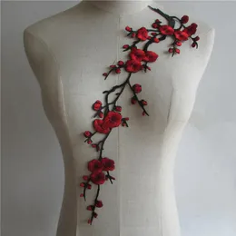 Craft Collar Flower Venise Sequin Floral broderad Applique Trim Decorated Spetshalsband krage Sying 10st303V