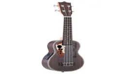 Ukulele 21quot acústico ukelele spruce ukulele 4 strings guitarra guitarra instrumento com picape de Eq incorporado 4553200