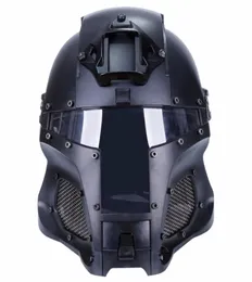 Outdoor Sport Combat Airsoft Paintball Tactical Helm CS Tactical Gear Side Rail