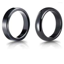 Anelli a grappolo anello di ematite per donne uomini non magnetici di dito naturale di dito di alta qualità gioielli di alta qualità amanti
