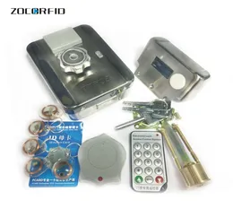1000gebruikers elektronische deurslot met externe ontgrendeling met slimme RFID Card Home Security System Kit Access Control System4809396
