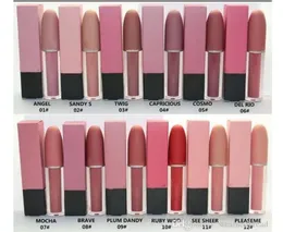 12 stks waterdichte lipgloss cosmetica Twaalf verschillende kleuren Best verkochte goede verkoop Laagste make-up