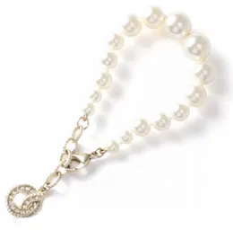 Fashion Pearl Cz Charm Bracelets para mujeres amantes de la boda de la fiesta Joyer￭a de regalo con caja