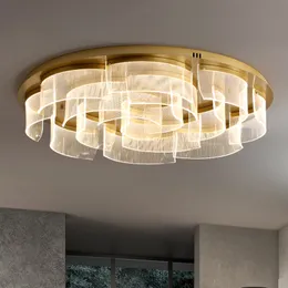 Plafoniere moderne a forma di rosa Apparecchio a LED Lampade da soffitto a fiori americani Lampada a sospensione romantica di lusso europea Decorazione di illuminazione per camera da letto per studio interno