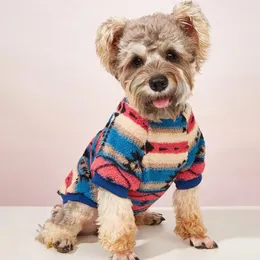 Dog Apparel Excellent Pet Clothes Washable Costume Warm-keeping Super Soft Printed Puppy Winter Warm Pullover