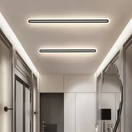 ノルディックLED天井照明シンプルなロングベッドルームベッドサイド