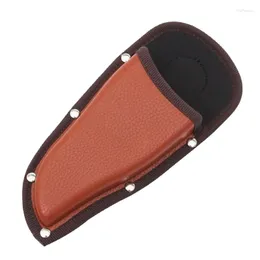 Storage Bottles 2022 Durable Leather Sheath Pouch Holder Gardening Tools Holster Belt Case For Garden Pruning Pliers Shears Scissors