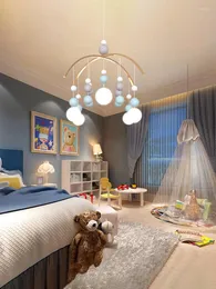 Chandeliers Kids Chandelier Lighting LED Nordic Creativity Lights Childlike Cartoon For Children's Bedroom Study Room