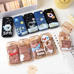 5pcs Cartoon Correction Tapes Boxed Set Cute Bear Space Lovely Girl PET 5mm12m Portable Correcting Office School A7213