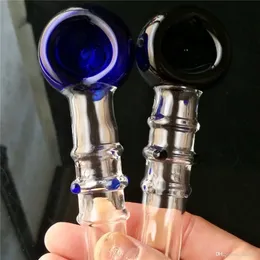 Tubo burbujeante de tres ruedas Venta al por mayor Bongs de vidrio Aceite Tubos de agua Plataformas de vidrio Fumar