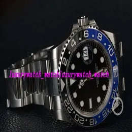 Factory Supplier Luxury STEEL CERAMIC 116710 RANDOM NEW BOX OPEN Stainless Steel Bracelet Mechanical Automatic MAN WATCH Wristwatc309T