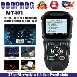 OBDProg MT401オート走行距離計の修正調整マイレージOBD診断スキャナー