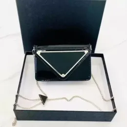 Retro MM Mini Mini Phouse Bag Designer Triangle логотип логотип роскошная бриллиантовая ручка сумочка кошелек Crossbody P буква