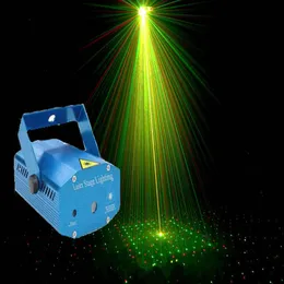 Portable 150 MW Mini LED Projector Laser Light Stage Lighting DJ Disco Party Bar Club met US UK EU AU Plug AC110-240V172D
