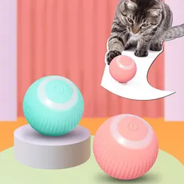 Cat Toys Smart Automatic Rolling Ball Electric Interactive For Cats Training Self-moving Kitten Pet Supplies