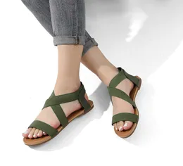 Casual Elastic Strap Flat Pairs Dream Women's Ankle Beach Vacation Shoes Ladies Flip Flops Summer Trend Woman Sandals T230103 573