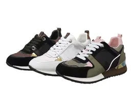 Designer-Mesh-Freizeitschuhe für Herren und Damen, Schnür-Sneaker, Leder, Denim, atmungsaktiv, Kreismuster, Lauftrainingsschuhe, leicht, Run Away, stilvoll mit Boxgröße 35–46