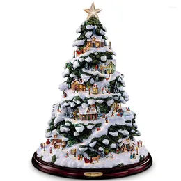 Decorazioni natalizie Decorazione Adesivi Albero Sfera di cristallo Rattan Ghirlanda Finestra PVC Piccolo ornamento