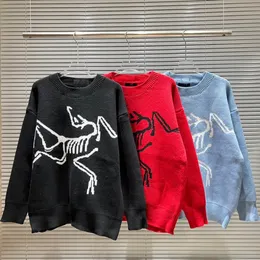 2022 Herr Designer Letter Printing Italian Designers Women Men Sweaters Quality Casual Round Long Sleeve Brodery Sweater