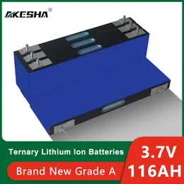 Helt ny 3.7v 116Ah Ternary Litium Battery laddningsbart Li-ion-cellpaket lämpligt för 12V 24V RV VANS Motorcykelbil Forklift
