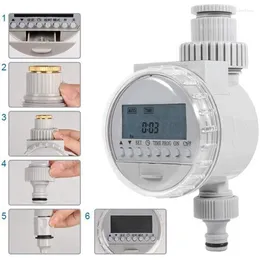 Equipamentos de rega impermeabilizados Digital Controladores de Irrigação Timer Sistema Solar Água Home Garden Home Garden