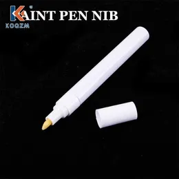 Boş doldurulabilir kalem boş 3-6mm Çift Kafa Tersinir Nib Boya İnce Marker Alüminyum Boru Aksesuarları