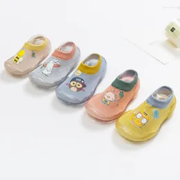 Primi camminatori Baby Cartoon Cute Floor Shoes Girl Boy Summer Style Calzino in gomma antiscivolo