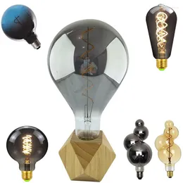 Edison Lâmpada E27 4W 220V Retro Vintage Incandescente Bulbos Lâmpadas Decorativa Decorativa