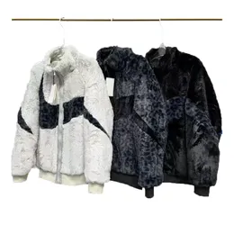 Inverno nova moda feminina casaco de pele falsa designer solto multifuncional gola alta lã artificial casacos masculinos e femininos tamanho S-XXL