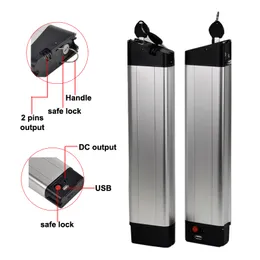 36-V-Lithiumbatterie 36 Volt 10,5 Ah elektrische E-Bike-Batterien 350 W mit Ladegerät für Zundapp Z101