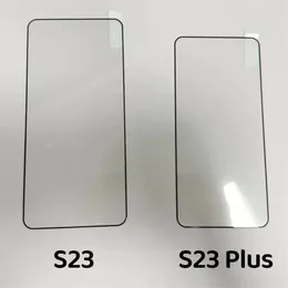 Odblokowanie linii papilarnych zakrzywione szkło hartowane na ekran do Samsung Galaxy S23 S22 S21 Plus S20 S10 4G 5G