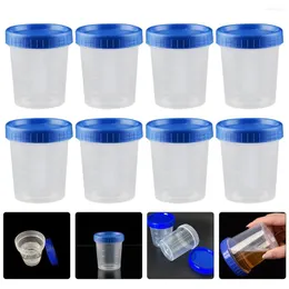 Storage Bottles Specimen Cups Cup Urine Sample Container Stoollids Sterile Measuringcontainers Decorations Party Collector